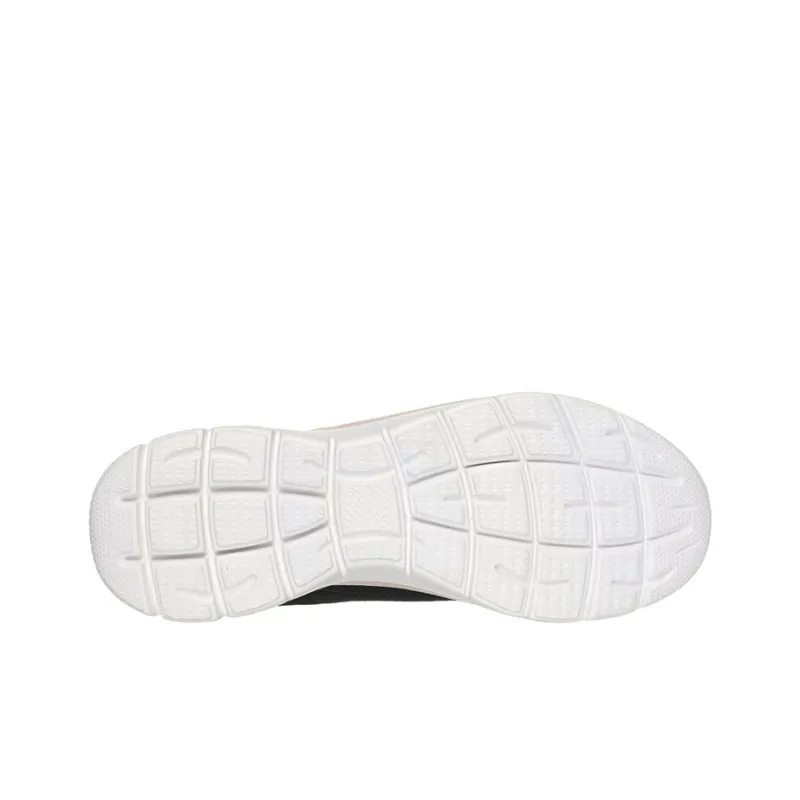 Skechers Cushioning And Breathable Low Top Running Shoes Women's Black-4