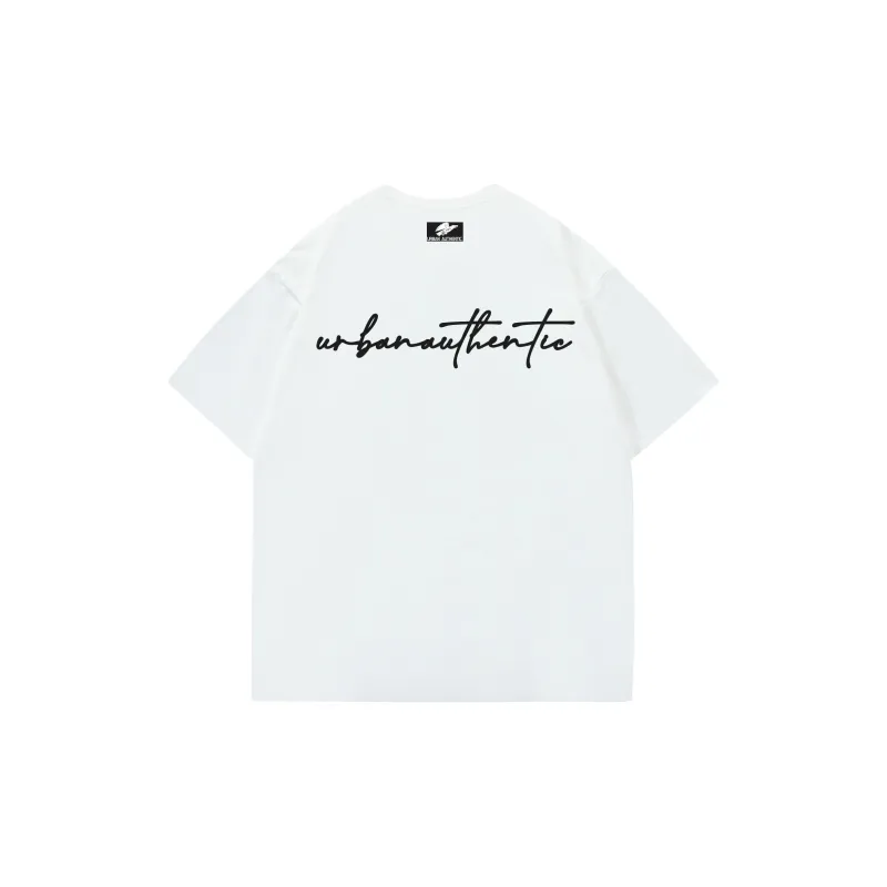 URBAN AUTHENTIC Short Sleeved T Shirts Unisex-4