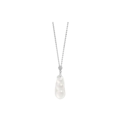 Liuzhen Hall Chalcedony Jade Necklaces Women's