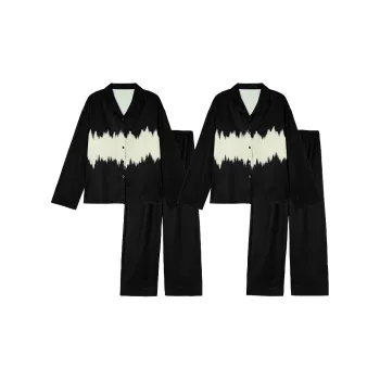O'MESIK Pajama Set Unisex Black