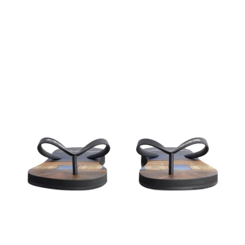 Balenciaga Flip Flops Men's Black-3