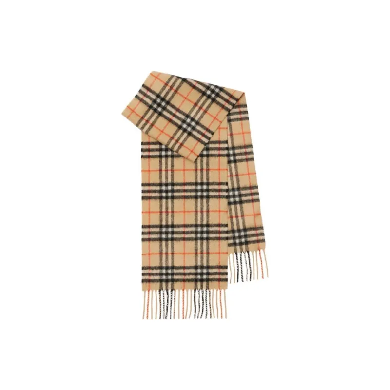 Burberry Kids Vintage Check Cashmere Scarf-2