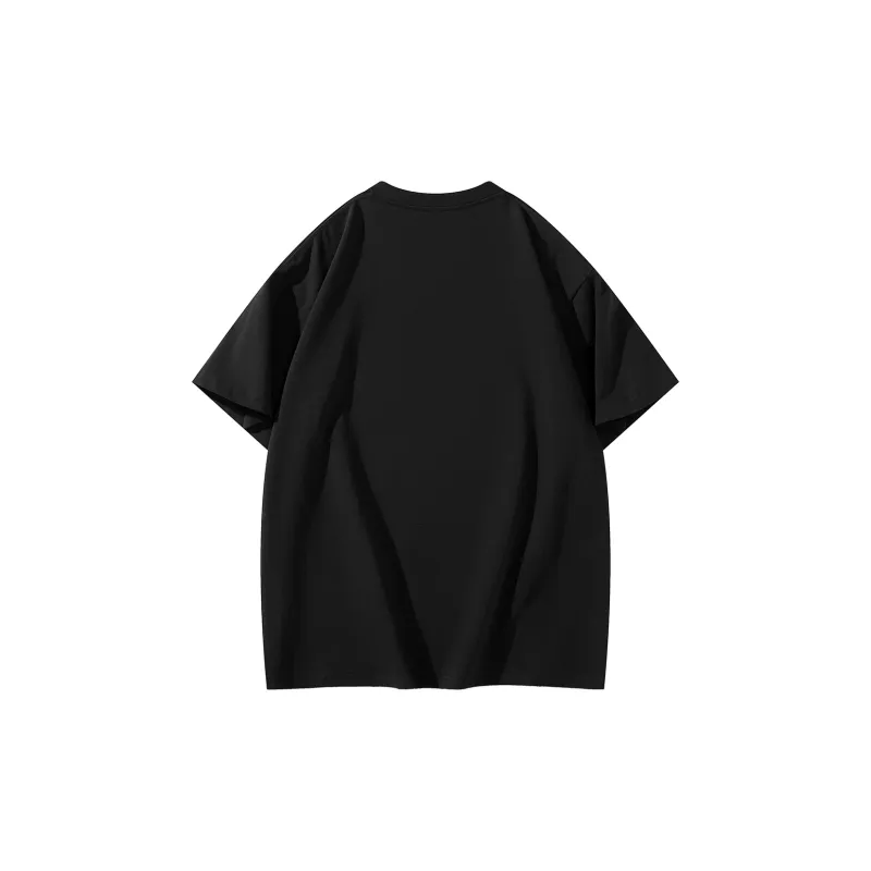PEIMENG Short Sleeved T Shirts Unisex Comes With Necklace-5