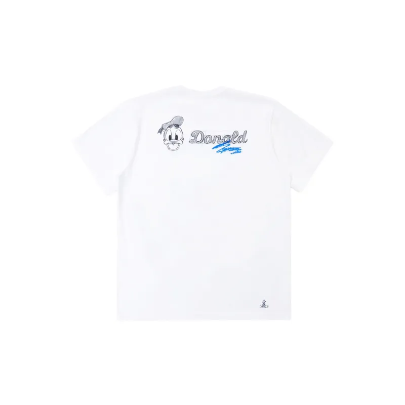 Disney X ADER ERROR Disney/Disney Co branded Model T Shirts Unisex Ecru-1