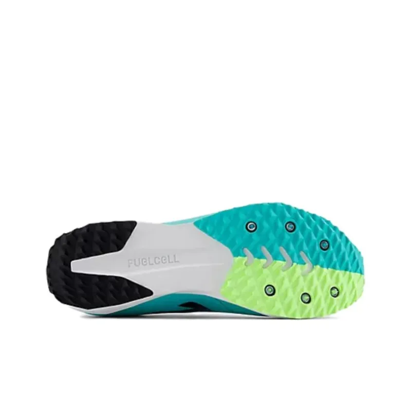 New Balance FuelCell XC7 V5 Cyber Jade Black Silver Metallic-4