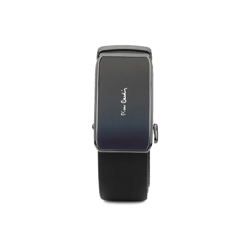 PIERRE CARDIN Genuine Cow Leather Automatic Buckle Father, Dad, And Father in Law Box Men's Width 3.5CM-7