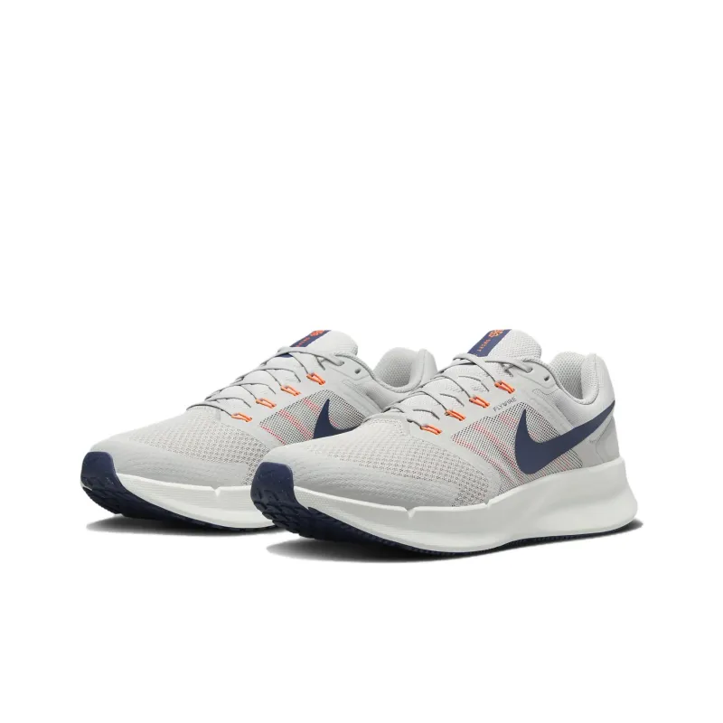 Nike Run Swift 3 Light Iron Ore Sail Total Orange Thunder Blue-2