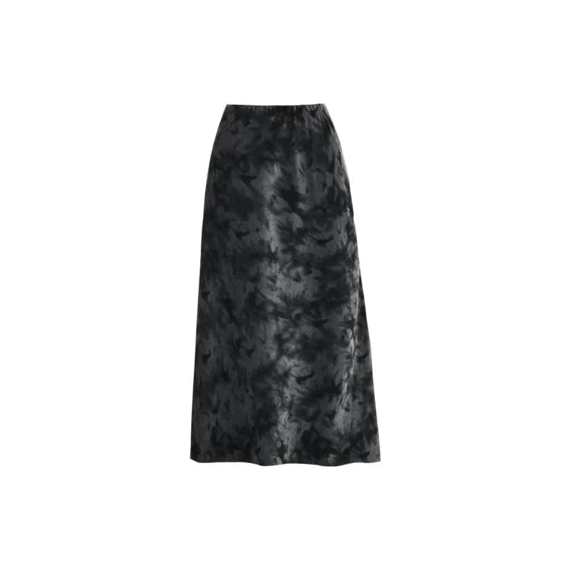 Rose Casual Long Skirts Women's-1