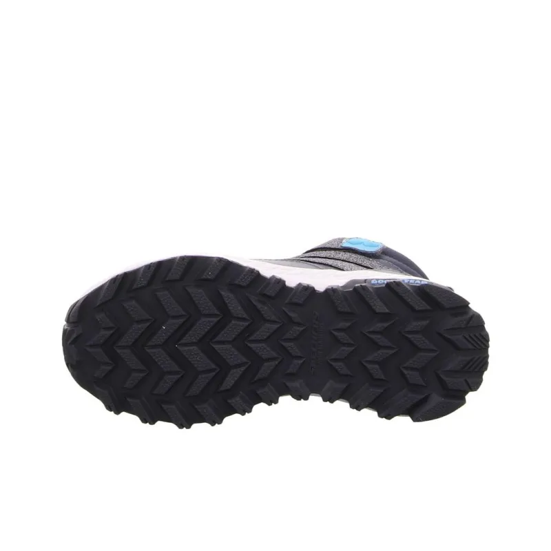 Skechers Adventure Blauw-Grijs Anti-Slip Wear-Resistant Mid-Top Casual Shoes Unisex Blue-4