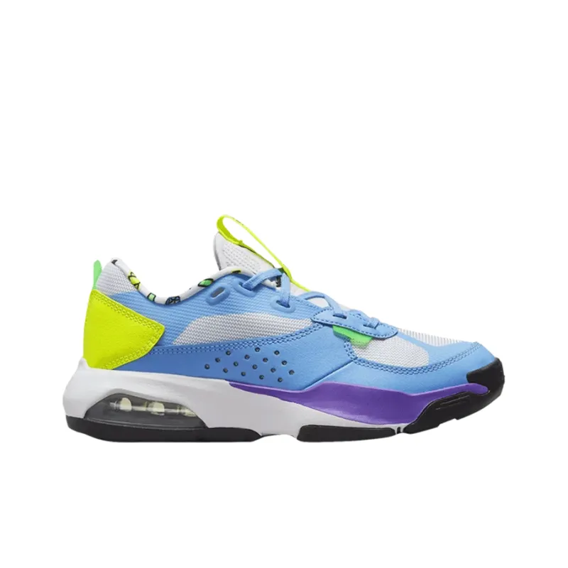 Jordan Air 200E 'Videogame' Shock Absorbers With Slip Resistant Features Low Top Sports Casual Shoes GS Blue White-1