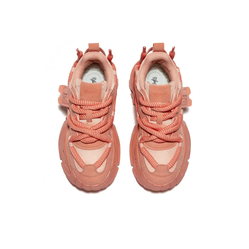 RIFUGIO VO' Shock Absorbers With Slip Resistant And Abrasion Resistant Properties Low Top Chunky Sneakers Unisex-51