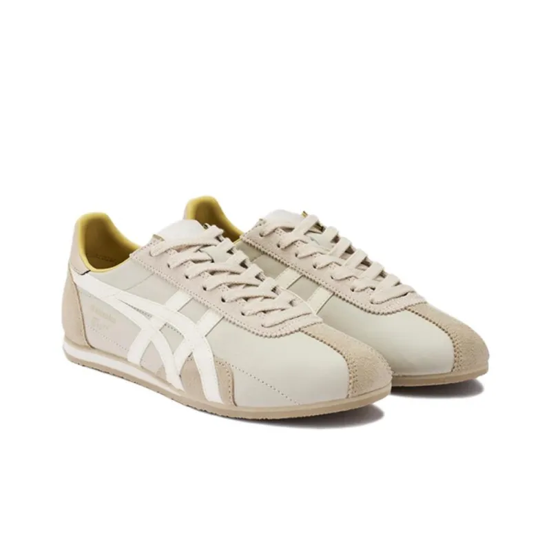 Onitsuka Tiger Runspark Anti Slip And Wear Resistant Lightweight Low Top Casual Shoes Unisex Beige-2