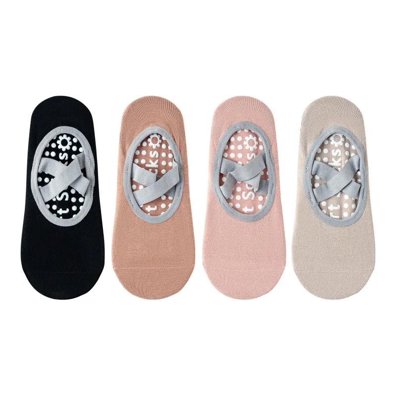 XXLLG No Show Socks Women's 4 Pack-4