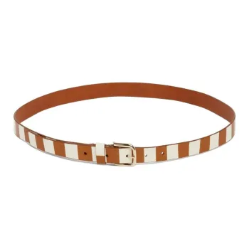 DRIES VAN NOTEN Buckle Design Leather Leather Belts Women's Multicolor