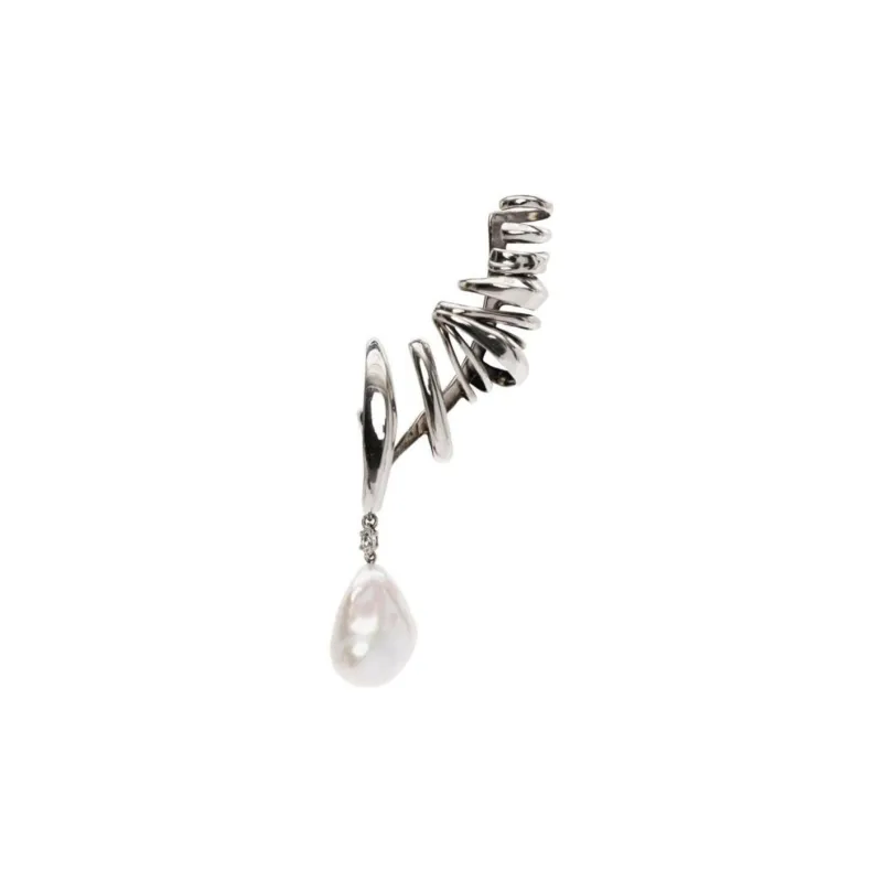 Alexander McQueen Baroque Pearl Graduated Ear Cuff-0