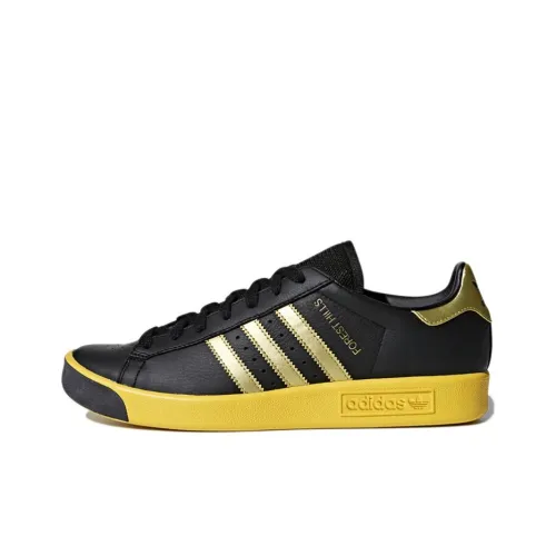 Adidas Forest Hills Black Gold Yellow