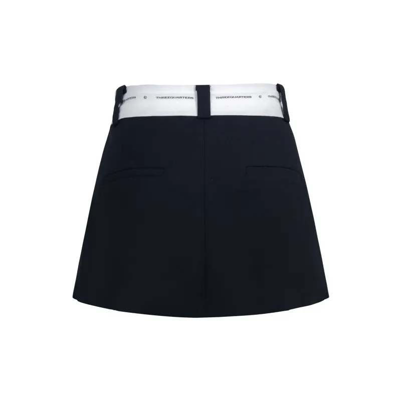 Three Quarters Casual Short Skirts Women's-1