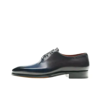 Magnanni Selección Dress Shoes Men's Marine Blue