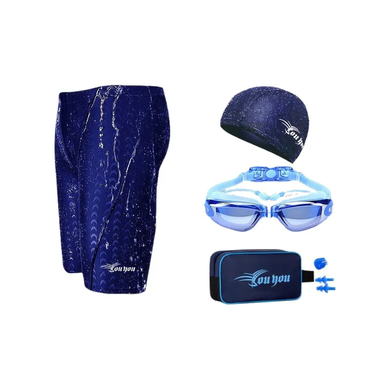 Youyou Swimming Sets Polyester Seaside, Swimming Pool Men's-6