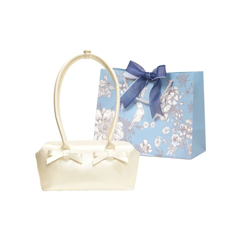 REDOO PU Shoulder Bag Women's Pearl White/Black/Silver/Red-0