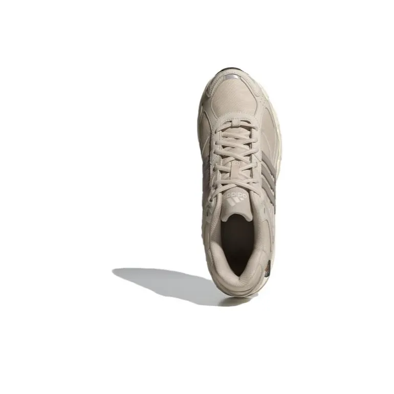 Adidas RESPONSE CL Cushioning Wear Resistant Mid Top Running Shoes Men's Beige Gray-3