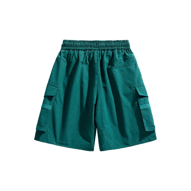 Jeep Gorpcore Versatile Parachute Cargo Shorts Unisex-1