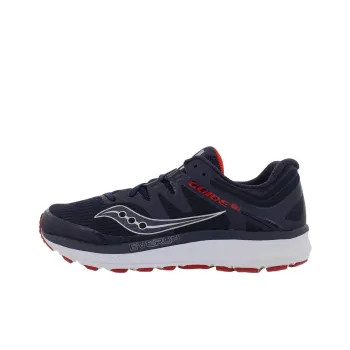 Saucony Guide 15 Anti-Slip Wear-Resistant Low-Top Running Shoes Men's Blue