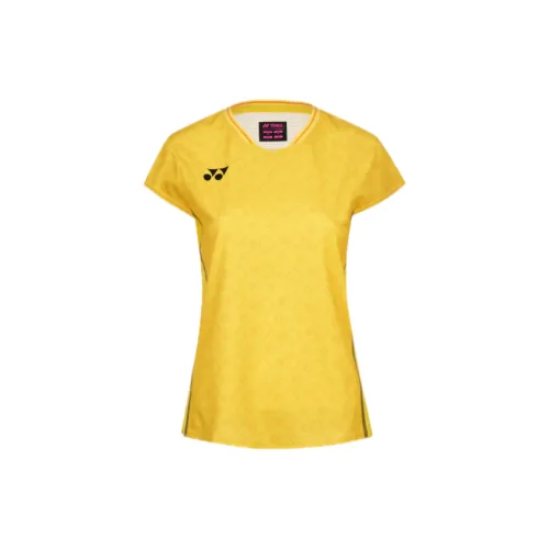 YONEX Badminton Jerseys Women's Huanghuali Flower Yellow