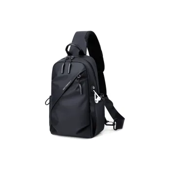 GOLF Fabric Shoulder Bag Crossbody Bag Sling Bags Small Size Men's Dusty Black/Elegant Gray