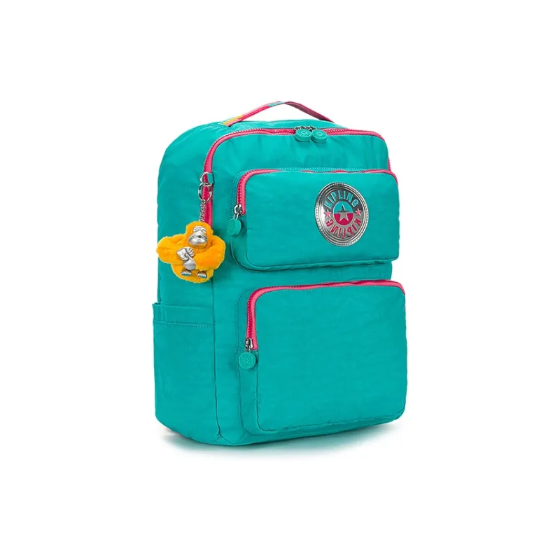 Kipling Polyamide Backpack Regular Unisex Peacock Blue-1
