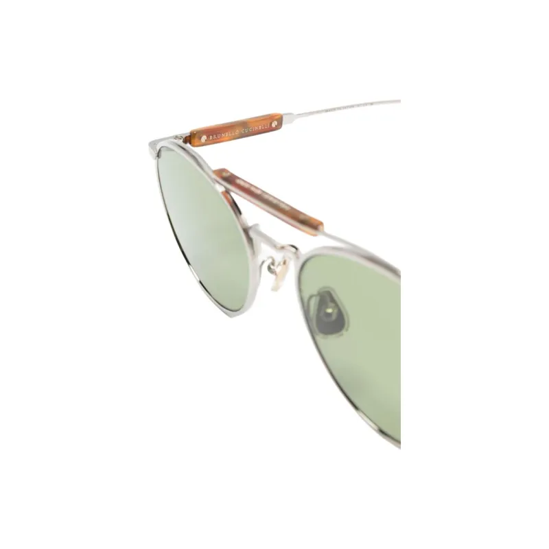 Brunello Cucinelli BC2004ST Pilot frame Sunglasses-2