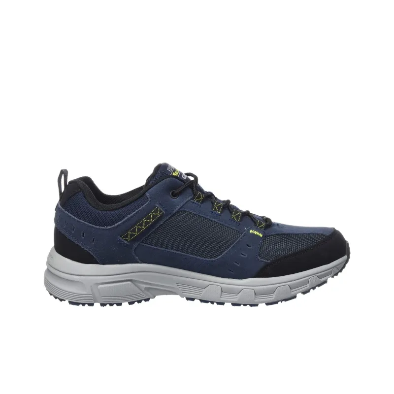 Skechers Cushioning, Wear Resistant Low Top Casual Shoes Men's Blue Black-1