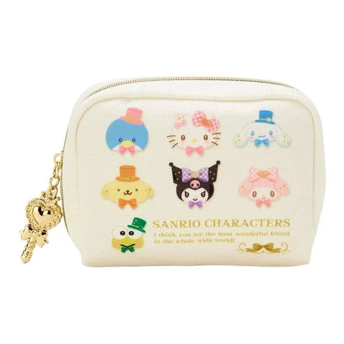 Sanrio Polyester Wallet Women's Beige-0