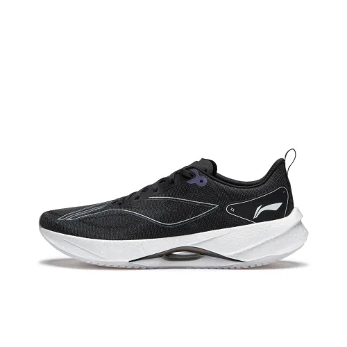 LINING Super Light 21 Running Shoes Men Low-Top Black/White