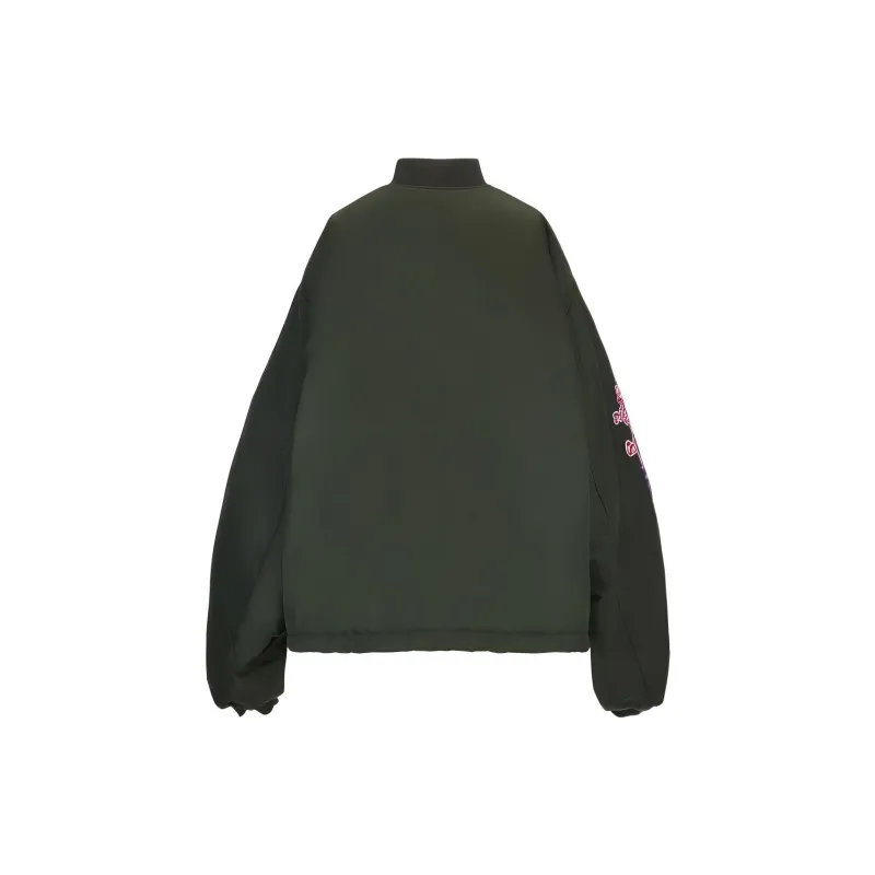 URBAN REVIVO Puffer Jackets Women's Army Green-1