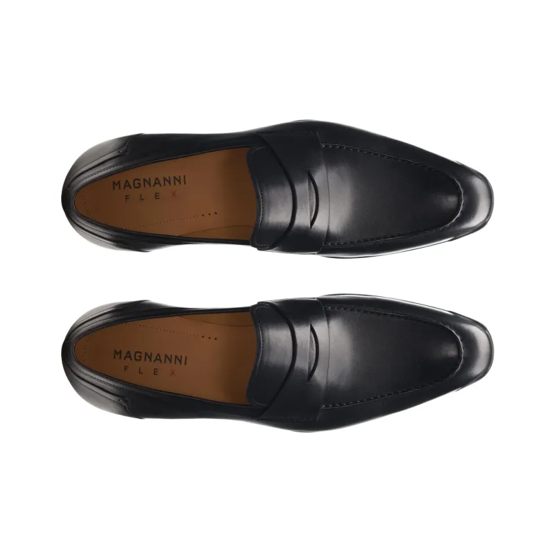 Magnanni Marcell II Loafers Men's Black-3