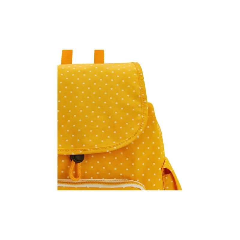 Kipling Polyamide Backpack Medium Size Unisex Yellow-4