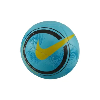 Nike Size 5 Ball Soccer PU Unisex Blue Yellow