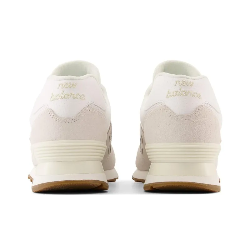 New Balance NB 574 Cushioning Wear Resistant Low Top Casual Shoes Unisex Ecru-4