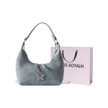 LOUIS ROYALN PU Portable Crossbody Bag Shoulder Bag Regular Unisex Multicolor