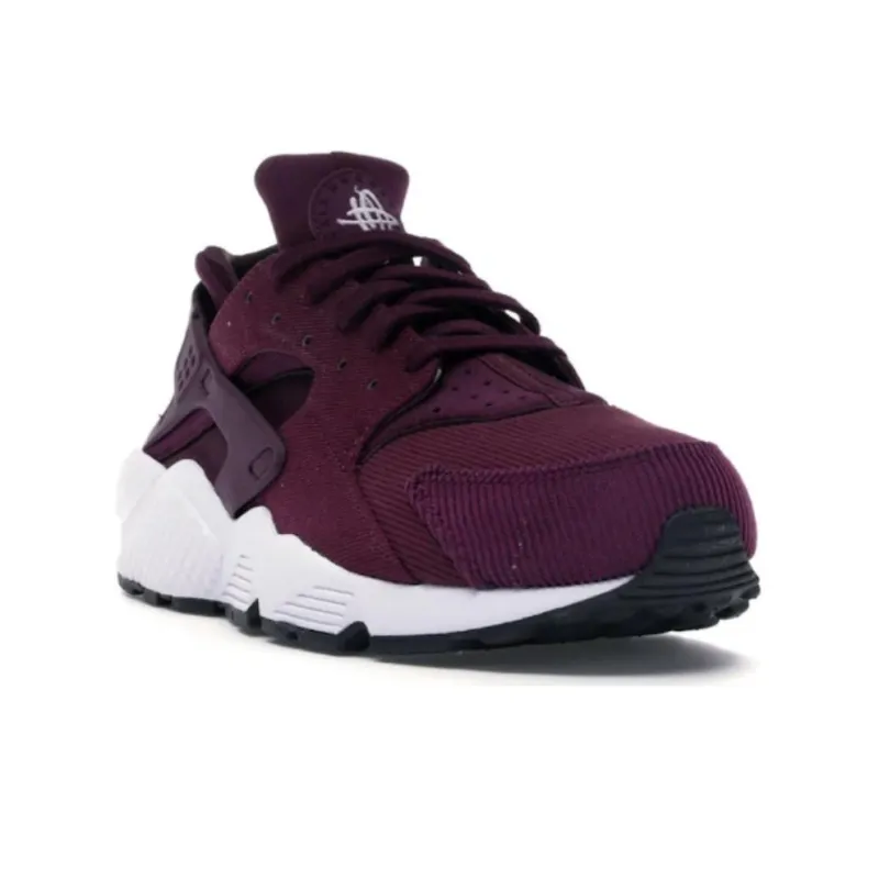 Nike Air Huarache Run Se Bordeaux Bordeaux Black White Women's-3
