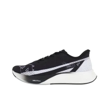 DESCENTE Wear resistant And Lightweight Low Top Running Shoes Unisex Black White
