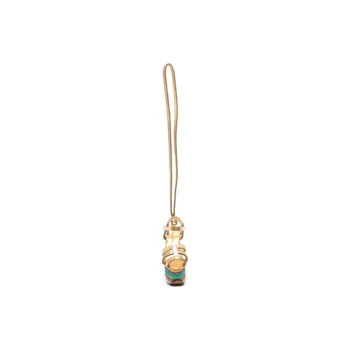 FERRAGAMO Calfskin Keychains Women's Gold