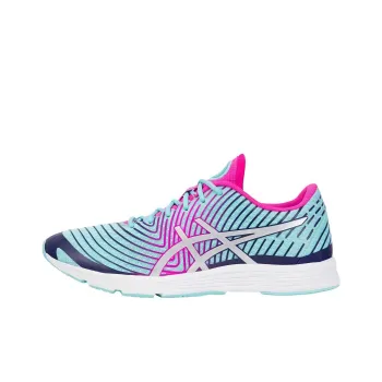 Asics Gel Hyper Tri 3 Anti Slip And Wear Resistant Breathable Low Top Running Shoes Women's Blue Red