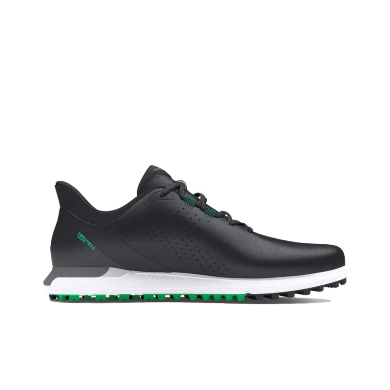 Under Armour Drive Fade Spikeless Anti Slip Wear Resistant Low Top Golf Shoes Men's Black Green-1