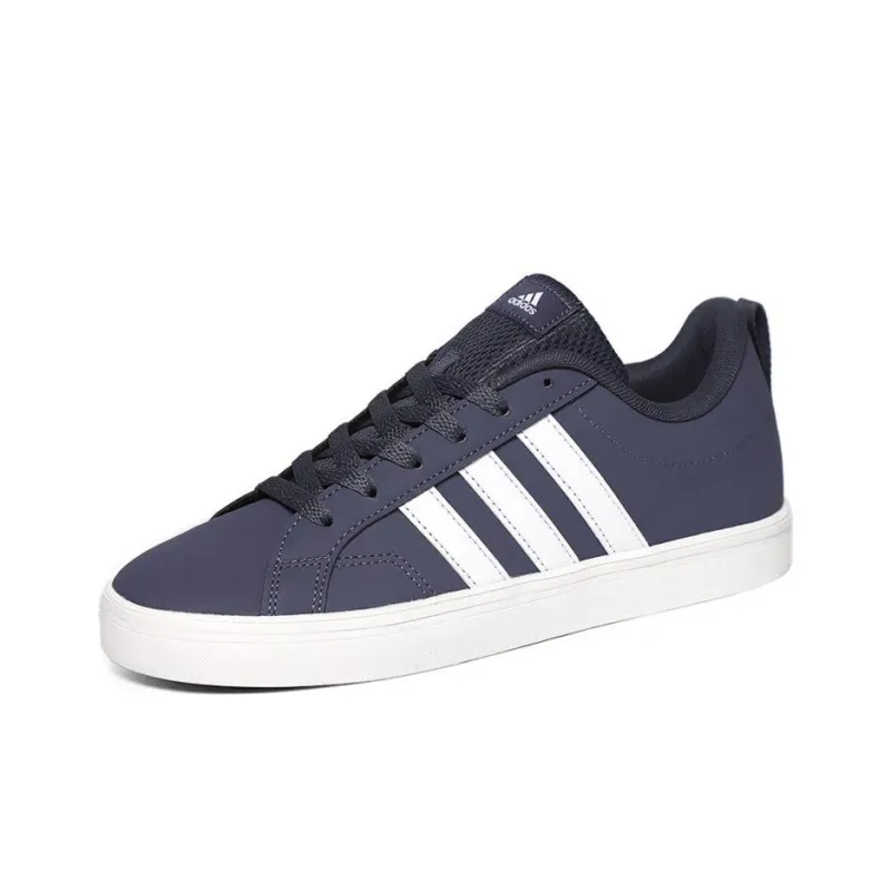 Adidas VS PACE 2.0 Anti-Slip Wear-Resistant Low-Top Skateboard Shoes Unisex Blue White-3