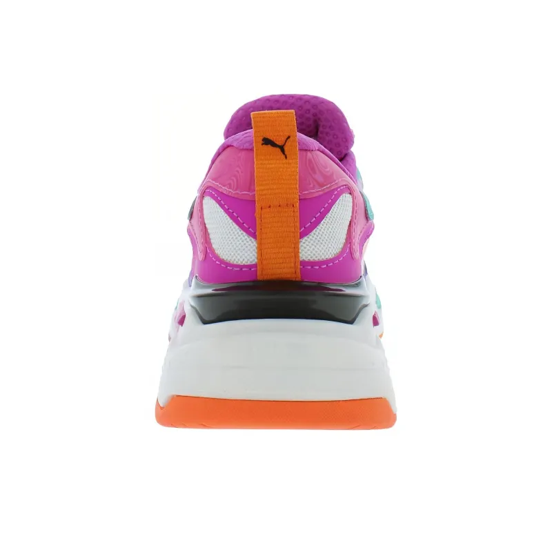 PUMA RS Fast Shock Absorbers Low Top Casual Shoes Men's White Red Purple-3