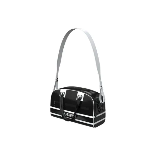 TOSWIM PU Leather Portable Crossbody Bag Shoulder Bag Regular Unisex Black/Gray Pink