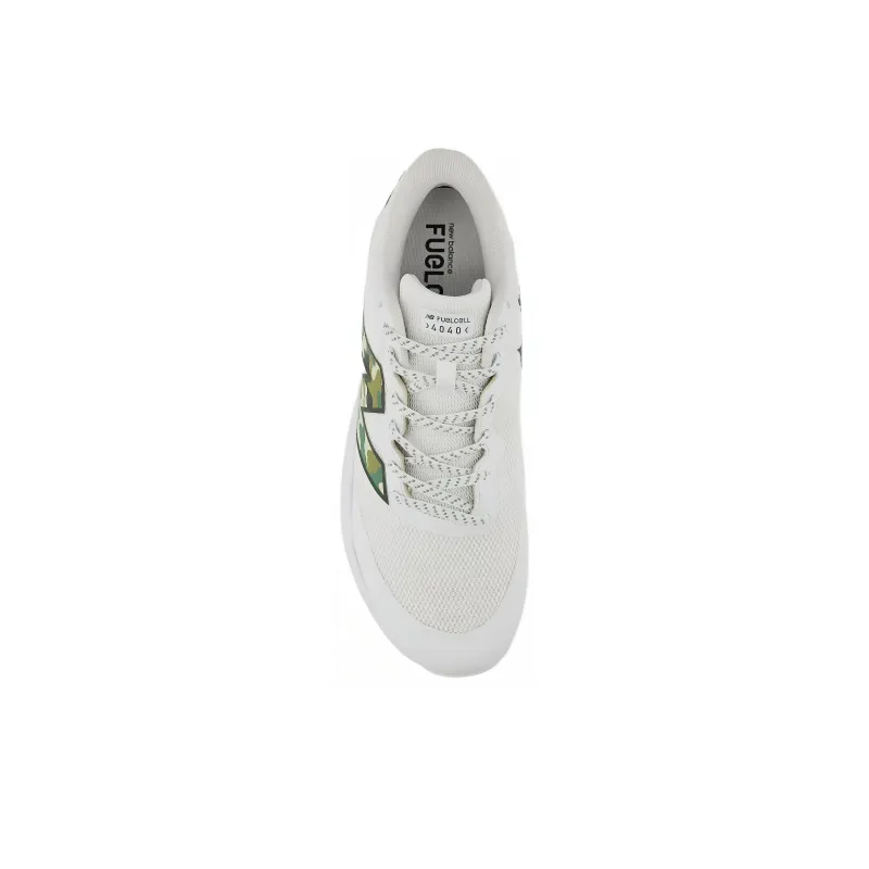 New Balance FuelCell 4040v7 Durable Breathable Low-Top Training Shoes Unisex White Green-3