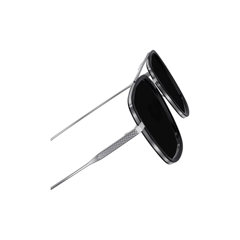MARVEL Titanium Aviator Driving Sun Protection UV Protection Sunglasses Unisex-3